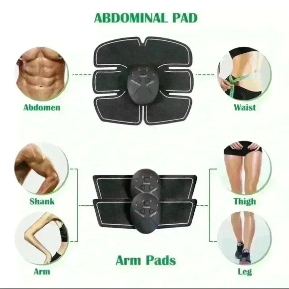 ABS Arms Leg Electric Muscle Strengthening & Fat Burning Stimulater New - Picture 5 of 9